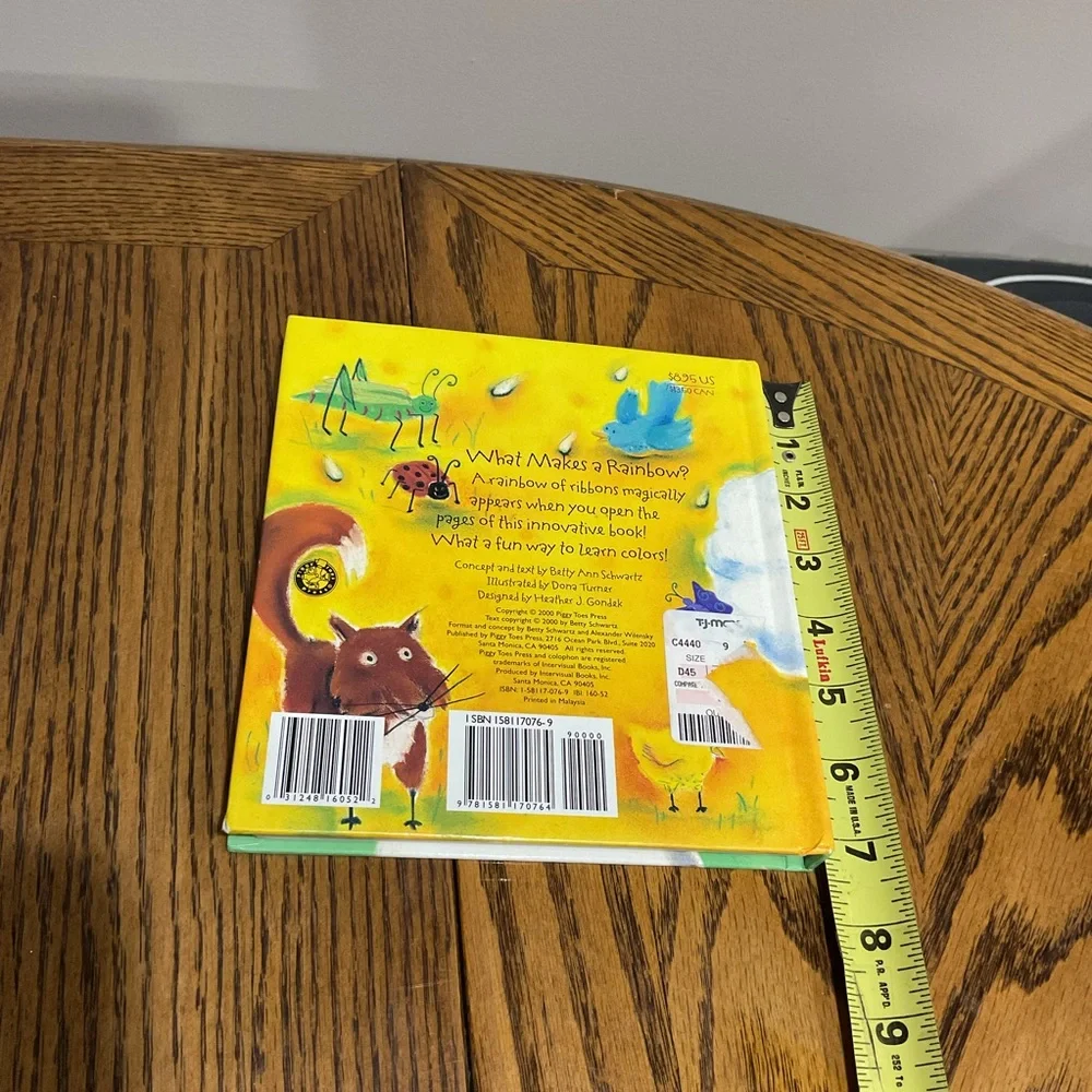 4 Board Books: Moo Moo, Woof, Woof, Furry Friends & What Makes a Rainbow